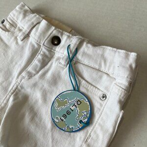 Girl - 3 - NWT DL1961 Lucy Short in Snowcap Denim Shorts